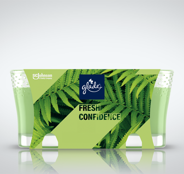 Glade Fresh Confidence Candle Twin Pack